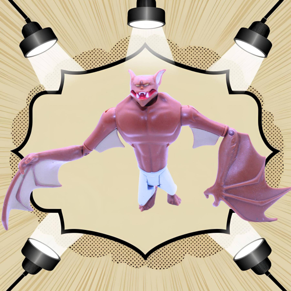 Batman Animated Series – Man-Bat Actionfigur (Kenner 1994, lose, 18 cm)